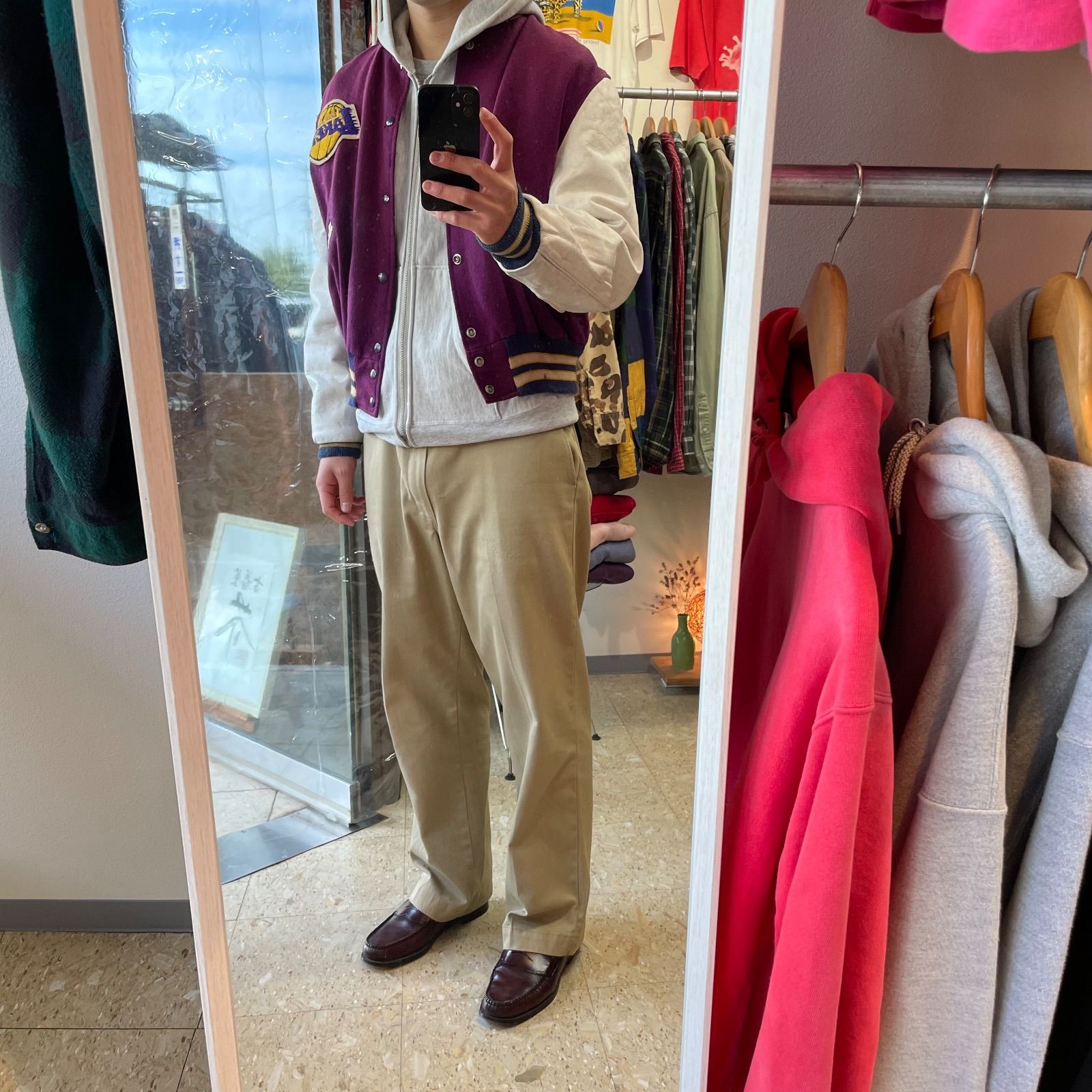 80s〜 USA製 【NBA】 LA Lakers DeLONG製 スタジャン size.L - メルカリ