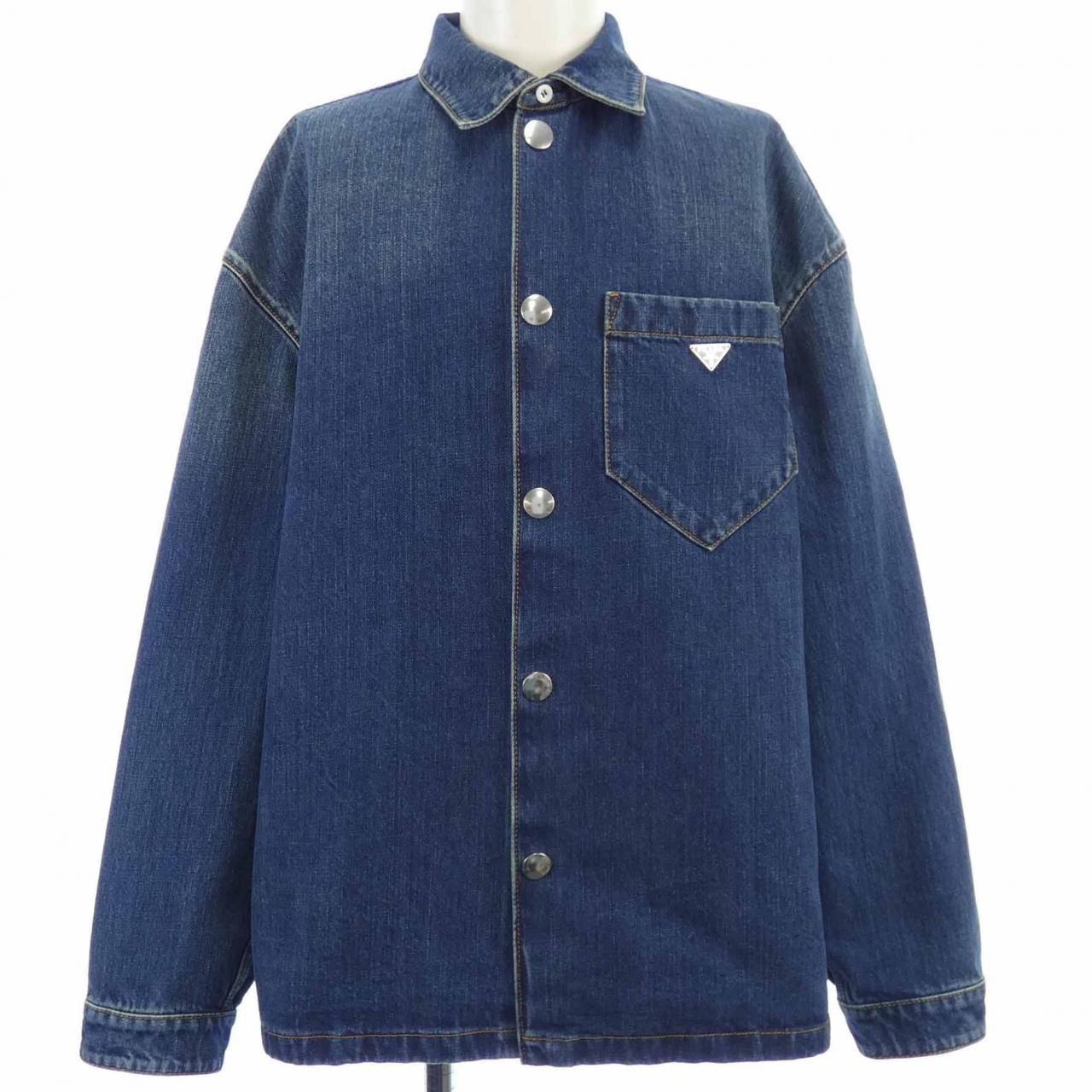 プラダ PRADA GEC066 S212 14EF デニムジャケット - メルカリ
