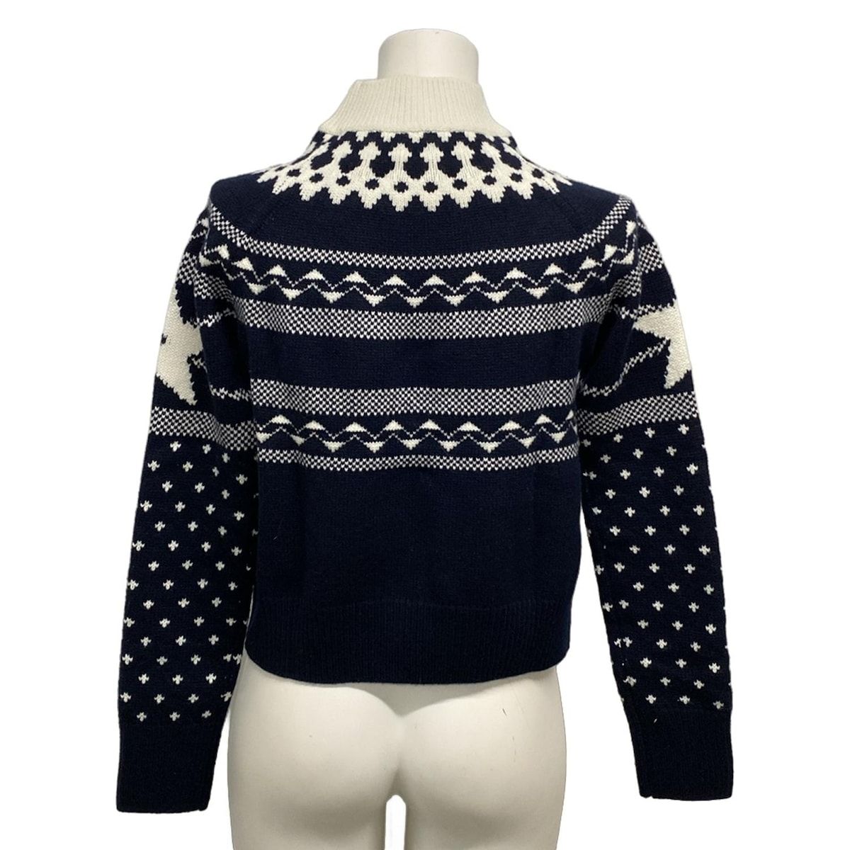 クリスチャンディオール　セーター　Mサイズ　ネイビー　超美品 ディオール/クリスチャンディオール 長袖セーター サイズI 42