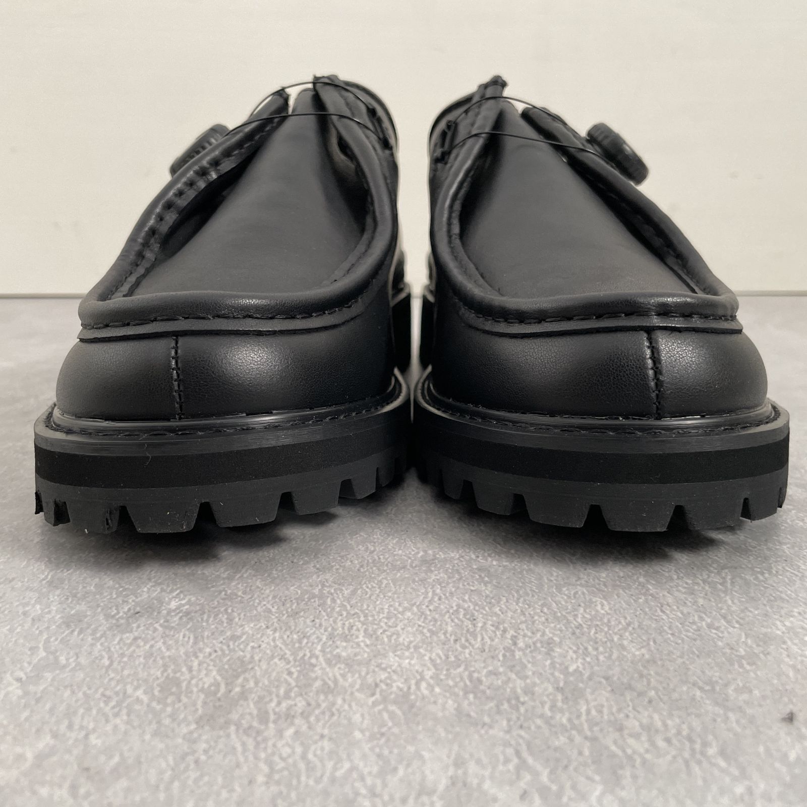定価2.7万 PG × Steven Alan KNOCK BLACK LEATHER レザー シューズ