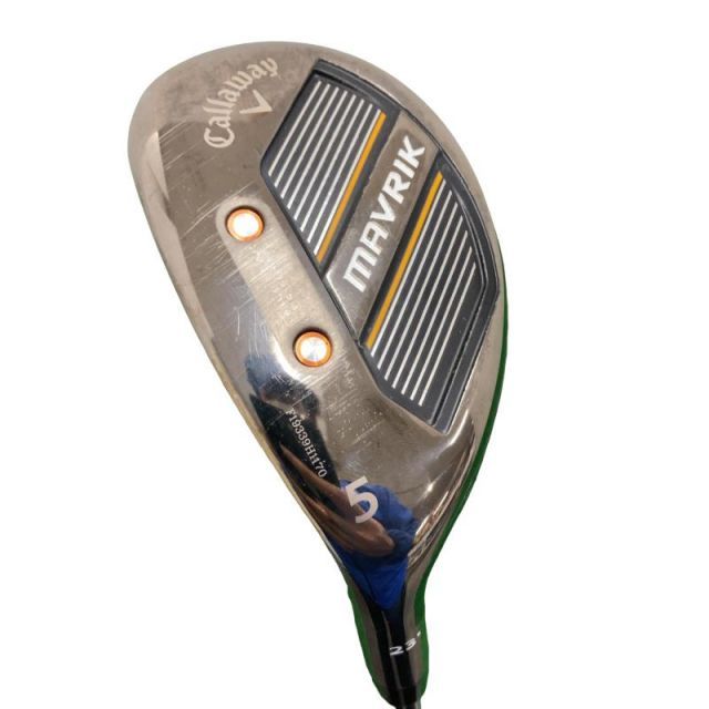 キャロウェイMAVRIK レフティ　7番ウッド　　　超美品 中古】 キャロウェイ MAVRIK U5 レフティ ユーティリティ UT NS PRO