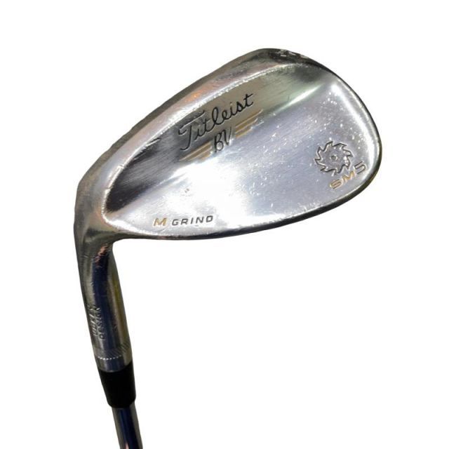 【中古】 タイトリスト VOKEY SPIN MILLED SM5 ツアークロム 58°/08°M レフティ ウェッジ WG Dynamic Gold (フレックスS) メンズ 男性用 左利き レフティ 左用 Cランク ゴルフクラブ ウェッジ