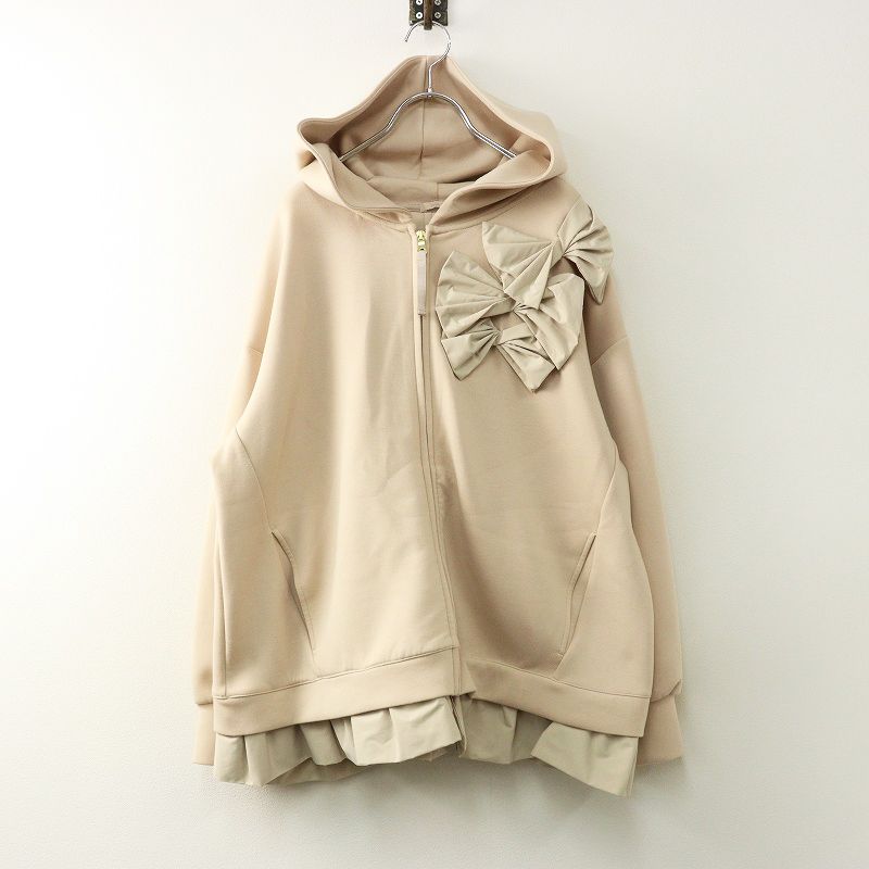 大きいサイズ 2022AW ローズティアラ Rose Tiara リボンオーバーサイズ