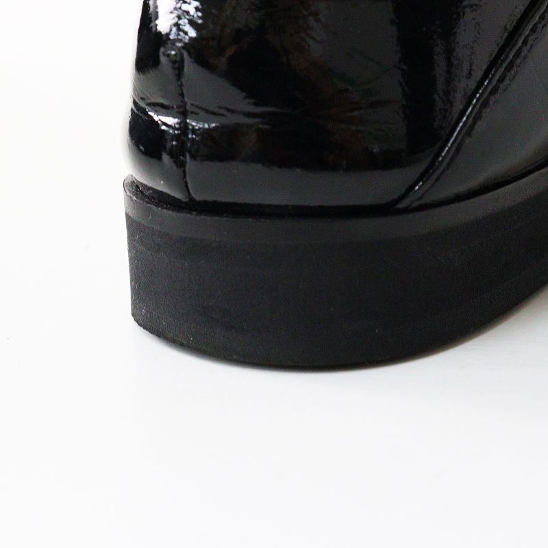 美品 ヒデヤハウス HIDEYA HOUSE Babouche エナメル Dance 23.0cm