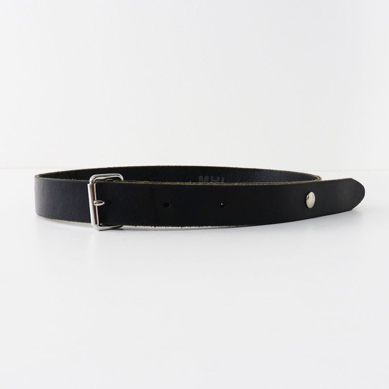 MHL. マーガレットハウエル レザーベルト＼ブラック 英国製
