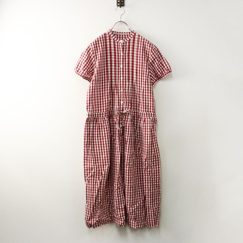 マドモアゼルノンノン　ワンピース 美品 マドモアゼルノンノン Mademoiselle NON NON ギンガムチェック