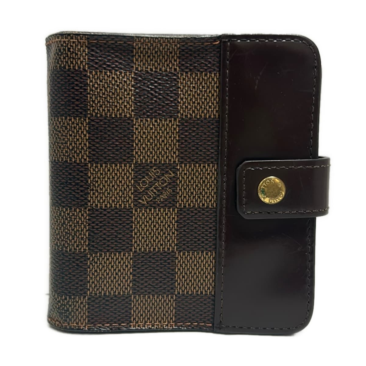 LOUIS VUITTON(ルイヴィトン) 2つ折り財布 ダミエ コンパクトジップ
