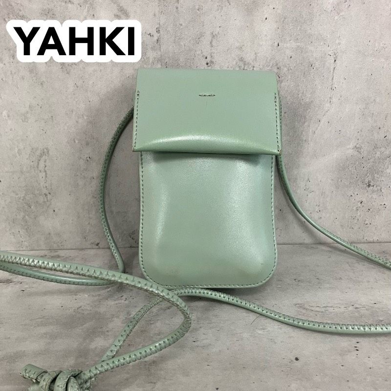 YAHKI モスグリーンショルダーバック YAHKI（ヤーキ） ショルダー 