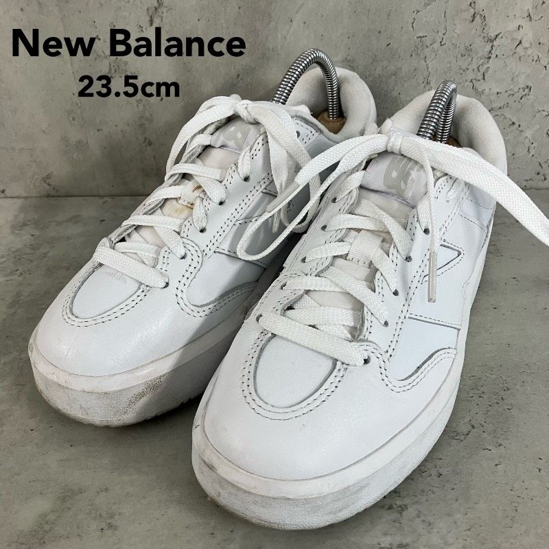 極美品】ニューバランス CT302CLA ホワイト レザー 厚底 24.5 