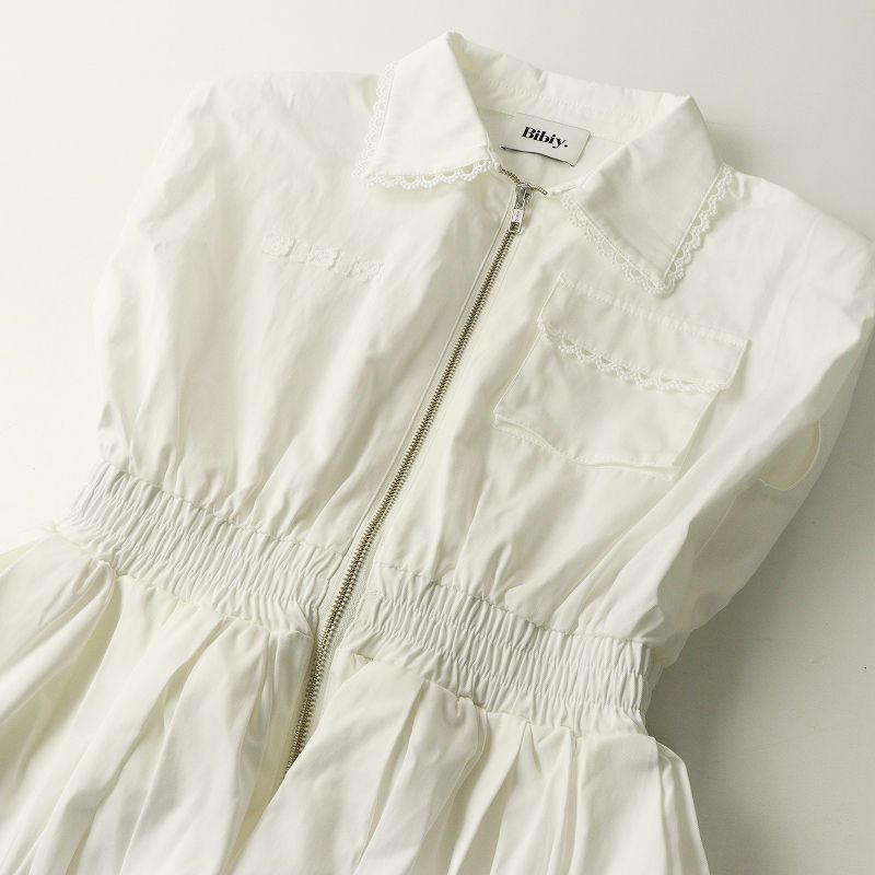 ビビィ Bibiy. peony dress ピオニードレス F｜オフホワイト トップス