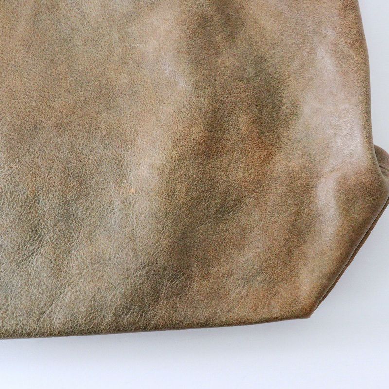 アンリークイール HENRY CUIR CANE刺繍 レザートートバッグ