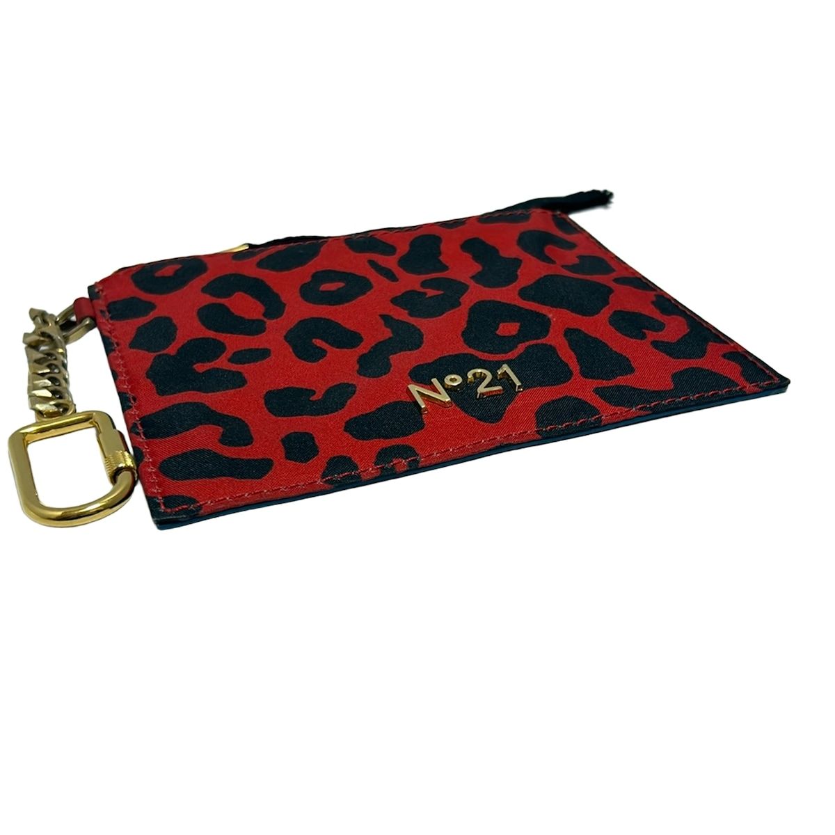 【新品タグ付き】N°21（ヌメロ ヴェントゥーノ）ウエストポーチ N°21 ブラック ロゴ ボディバッグ ウエストポーチ 新品タグ付き】N°21