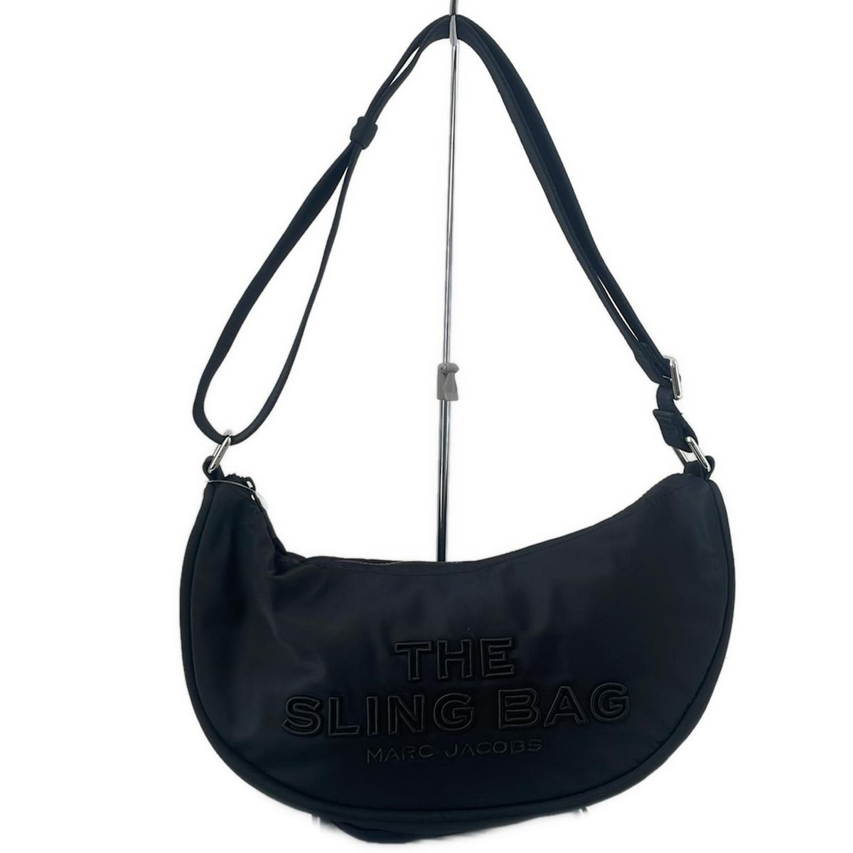 新品！限定レア品　MARC JACOBS ザパフィーナイロンスリングバッグ　黒 MARC JACOBS(マークジェイコブス) ショルダーバッグ ザ パフィー