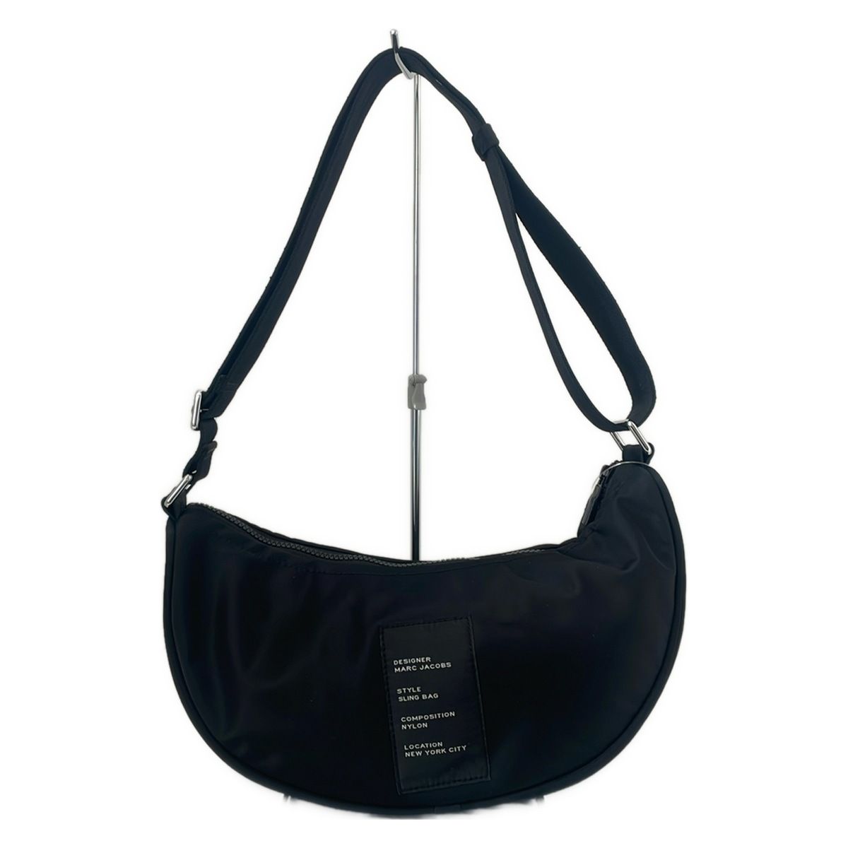 新品！限定レア品　MARC JACOBS ザパフィーナイロンスリングバッグ　黒 マークジェイコブス/ショルダーバッグ/ザ パフィー ナイロン スリング