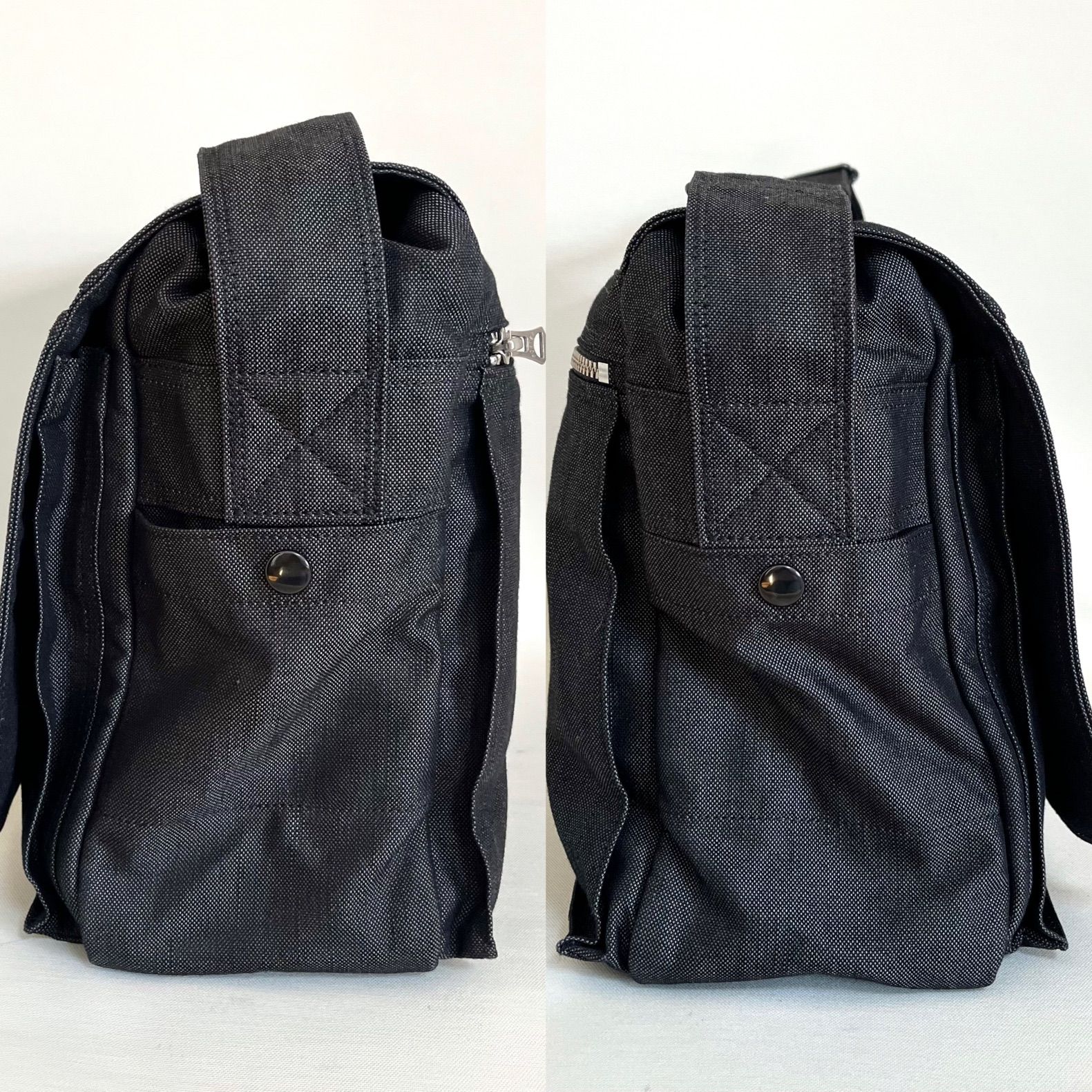 美品 PORTER ポーター SMOKY スモーキー ショルダーバッグ (L