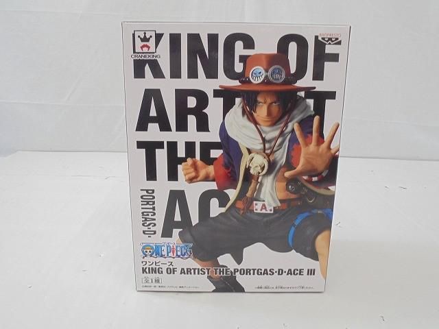 KING OF ARTIST 　エース　 フィギュア　未開封　3個 Amazon.co.jp: バンプレスト ワンピース KING OF ARTIST THE PORTGAS