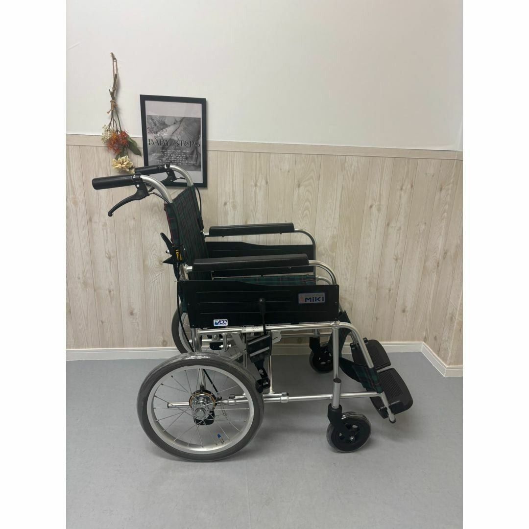 ルル　Miki　介助式車椅子　M-1 MPCN-46JD 折りたたみ可能 ルル Miki 介助式車椅子 M-1 MPCN-46JD 折りたたみ可能 MiKi アルミ