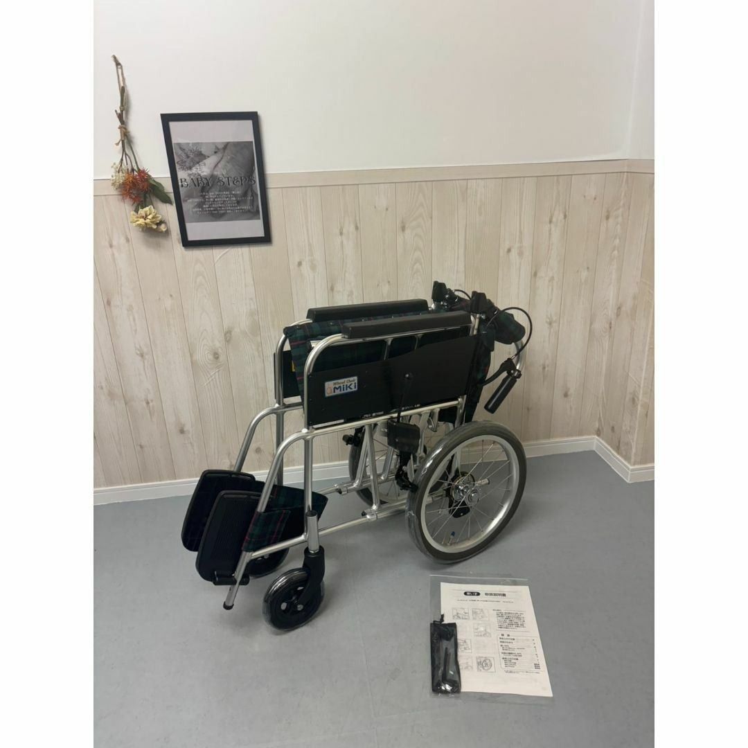Miki 超軽量 介助型 車椅子 MPCN-46JD 中古 介護用品 中古車椅子