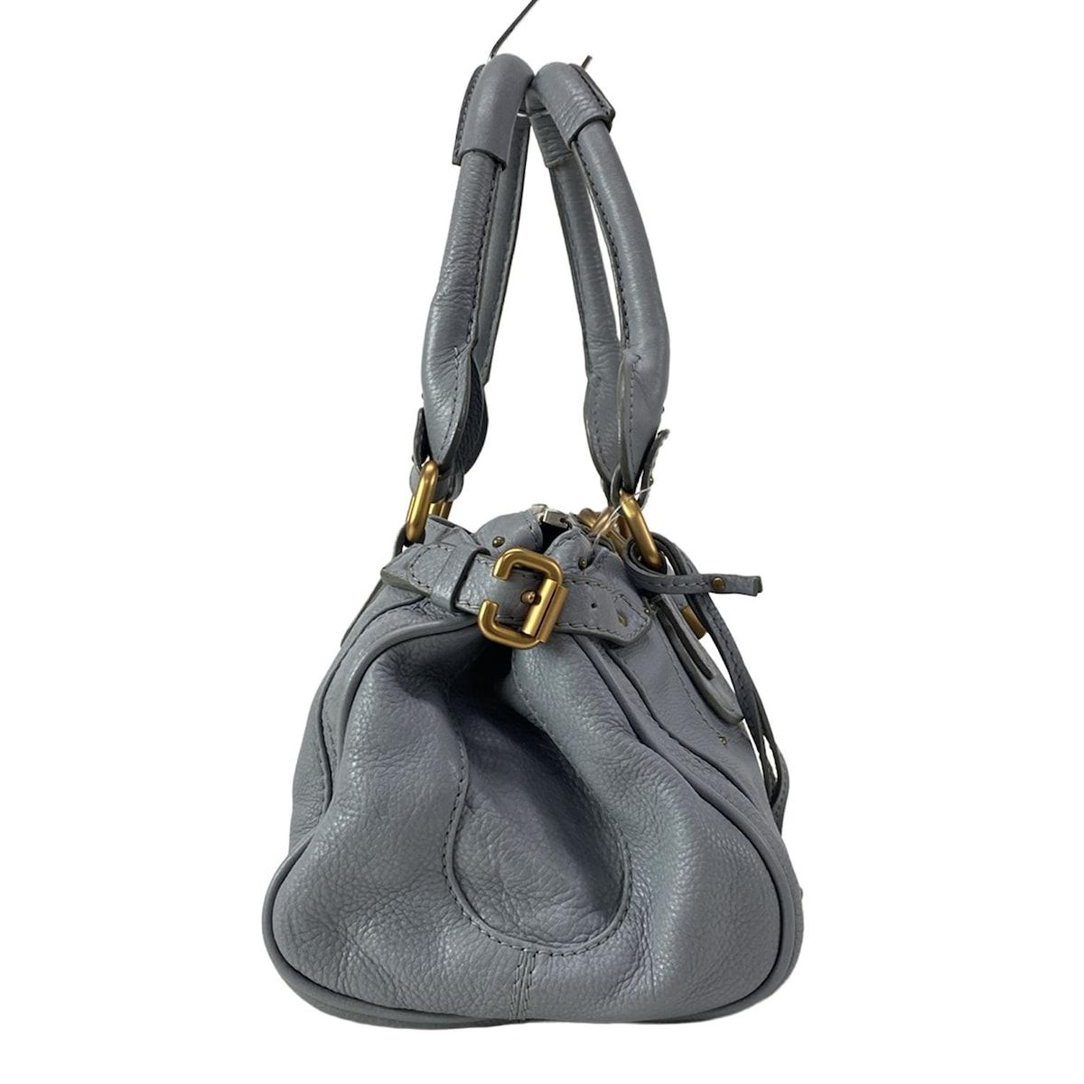 Chloe(クロエ) ハンドバッグ パディントン グレー レザー - メルカリ