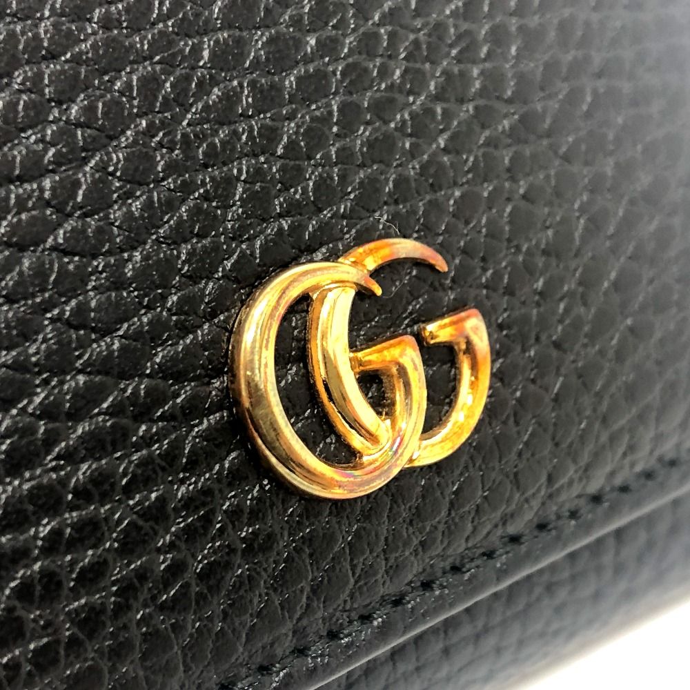 GUCCI グッチ 3つ折り財布 GGマーモント コンパクトウォレット 474746
