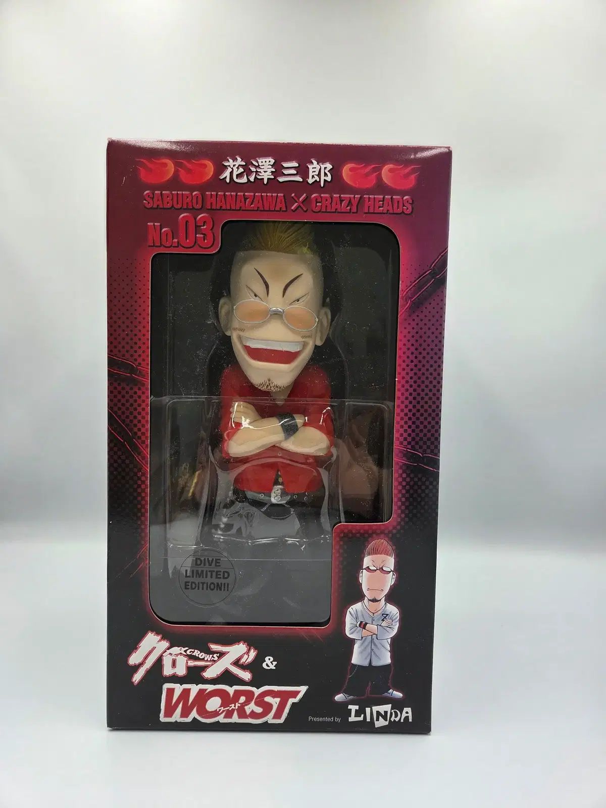 クローズ フィギュア クローズXワースト Hot Sauce Crazy Ver. HEAD