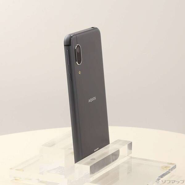 中古品〕 AQUOS sense3 lite 64GB ブラック SH-RM12 楽天 SIMフリー【349】