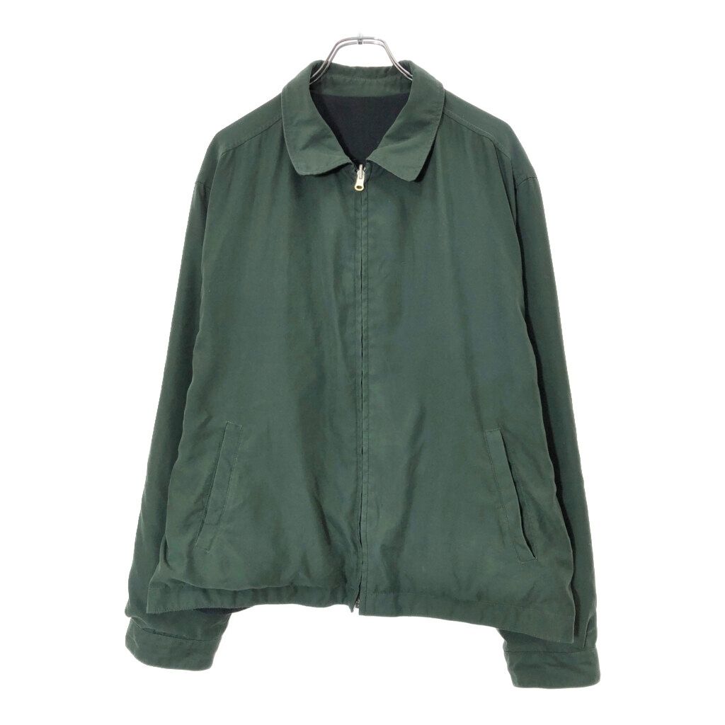 claiborne クレイボーン リバーシブル スイングトップ グリーン(メンズ XL)中古 古着 X0966 claiborne クレイボーン リバーシブル スイングトップ グリーン(メンズ
