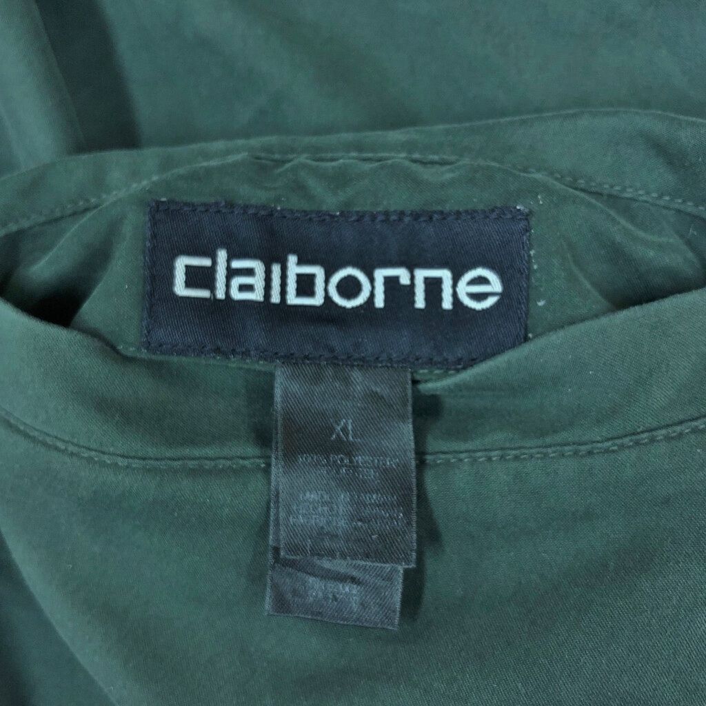 claiborne クレイボーン リバーシブル スイングトップ グリーン(メンズ
