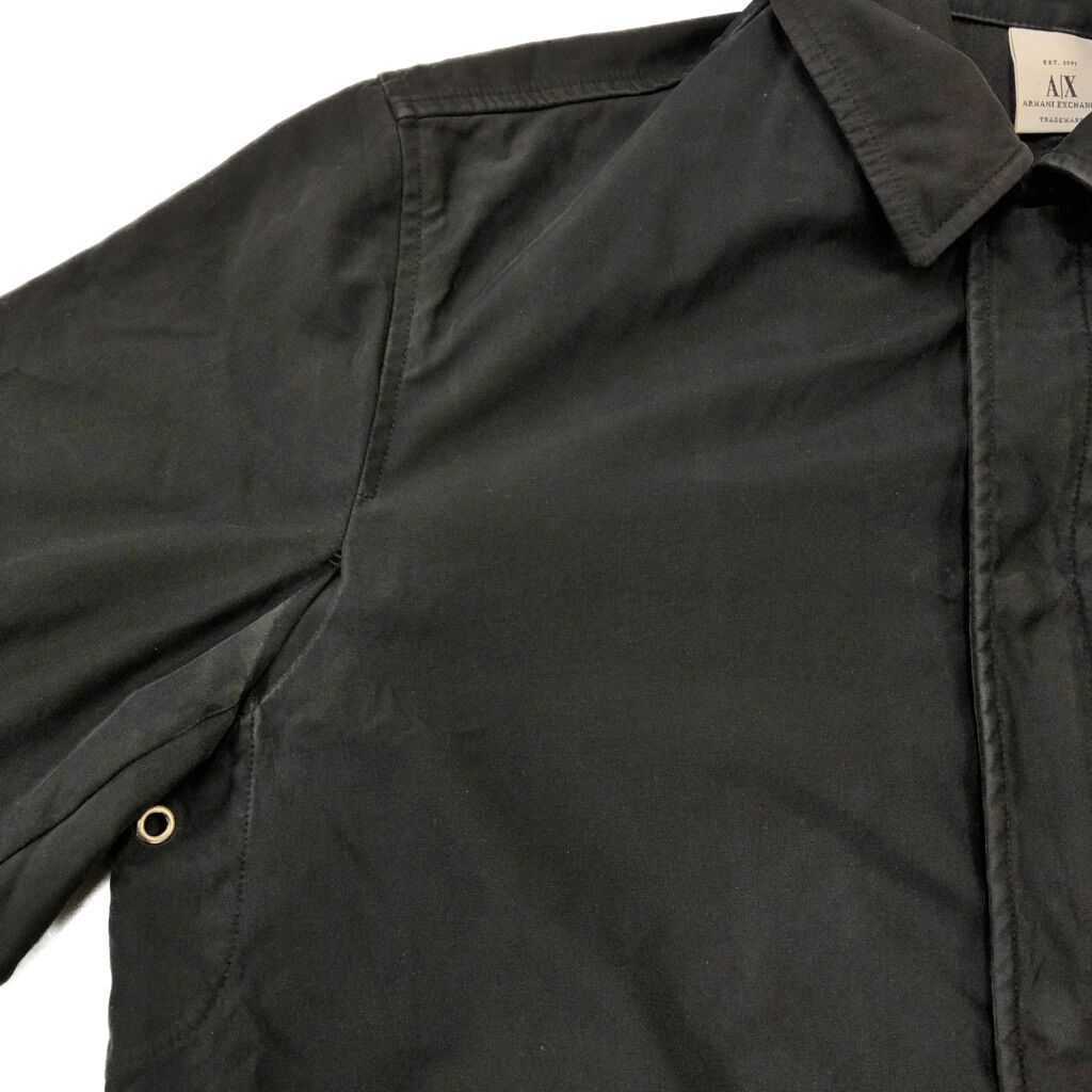 ARMANI EXCHANGE アルマーニ エクスチェンジ ハーフコート ブラック