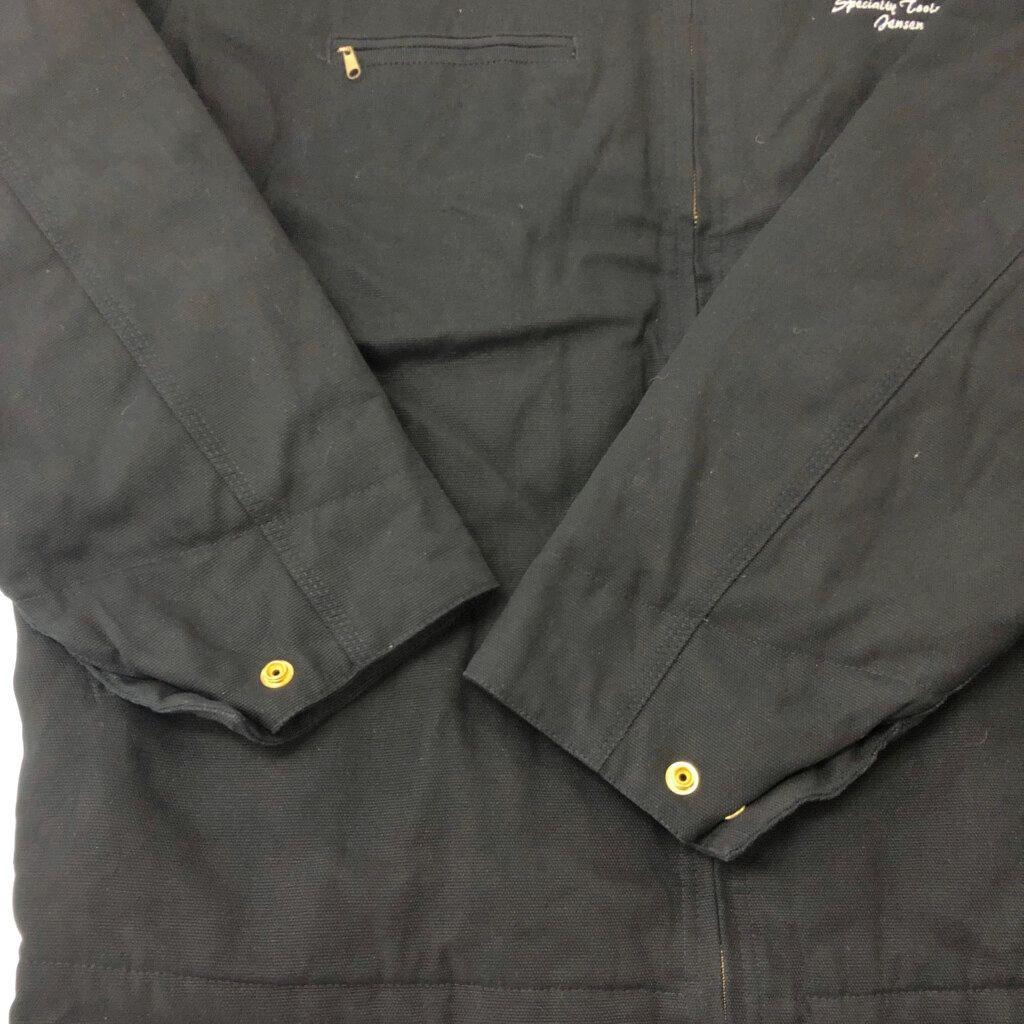 TRI-MOUNTAIN ダック ワークジャケット ブラック(メンズ XL)中古 古着