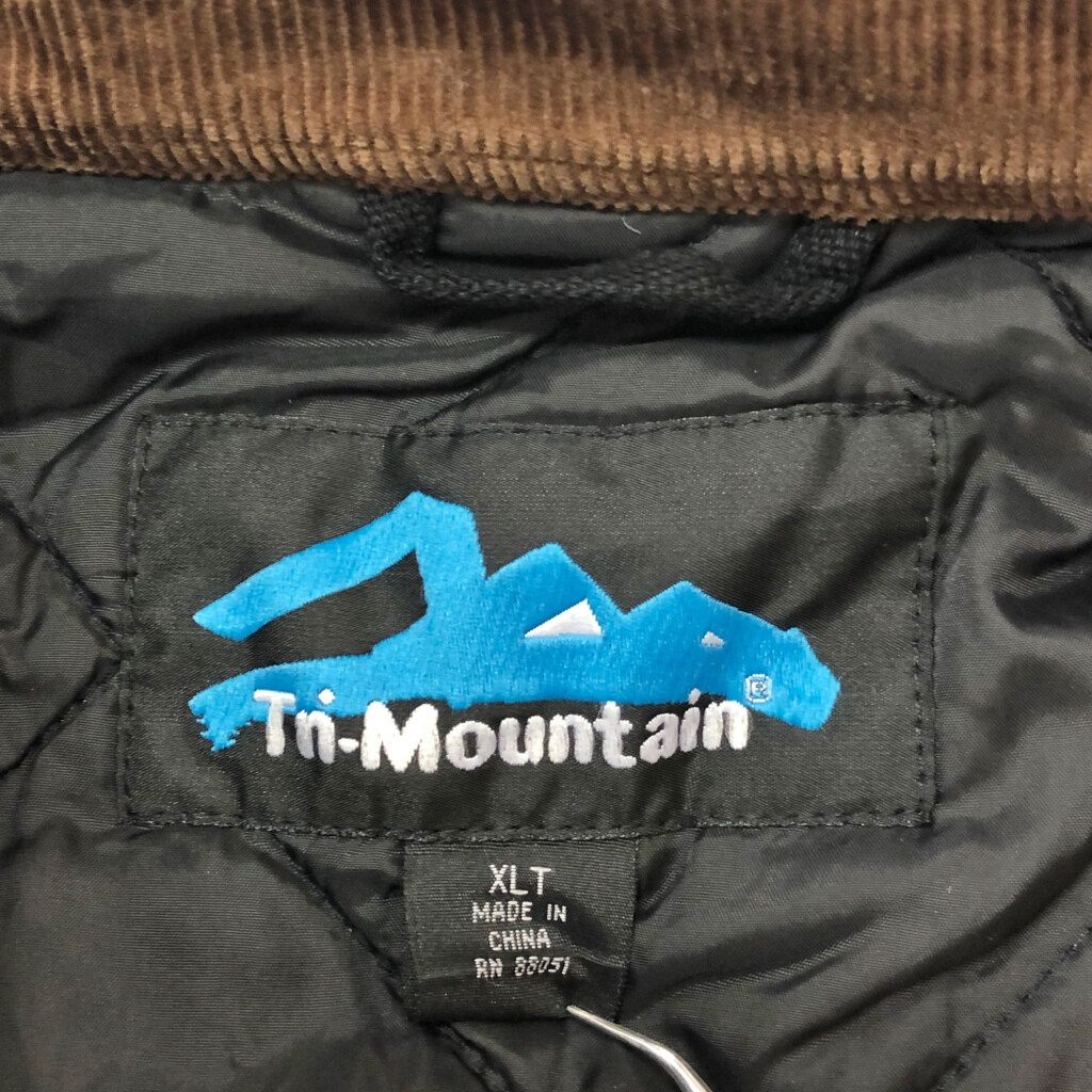 TRI-MOUNTAIN ダック ワークジャケット ブラック(メンズ XL)中古 古着
