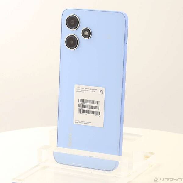 中古品〕 Redmi 12 5G 128GB スカイブルー MZB0ETRJP SIMフリー【349