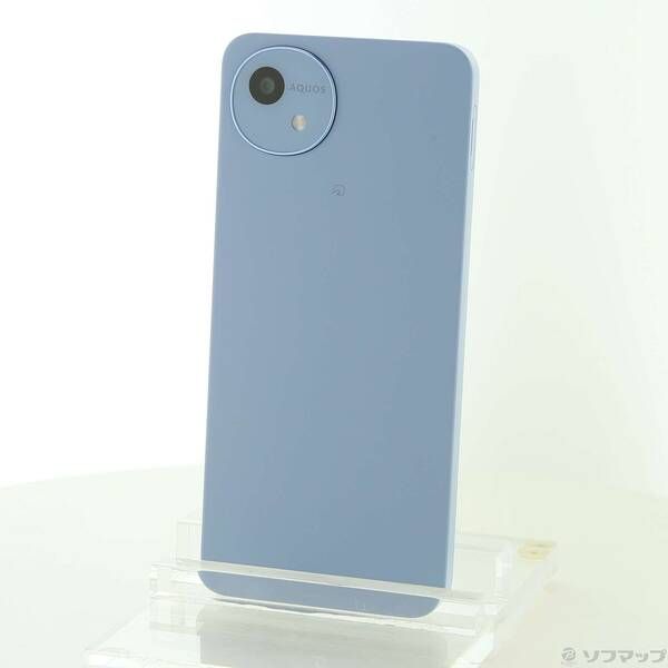 中古品〕 AQUOS wish4 64GB ブルー SH-52E docomo SIMフリー【349