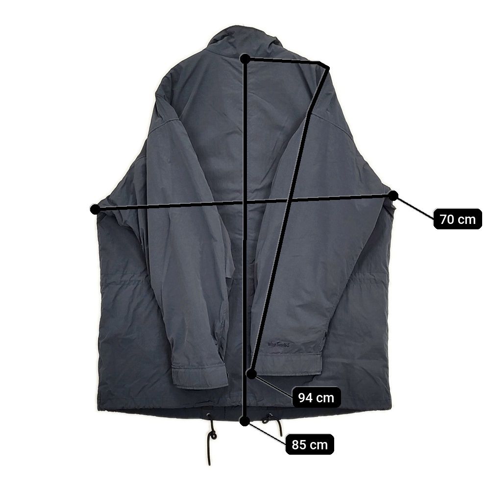 WILD THINGS/KIIT 417 EDIFICE別注 ライナー付きモッズコート