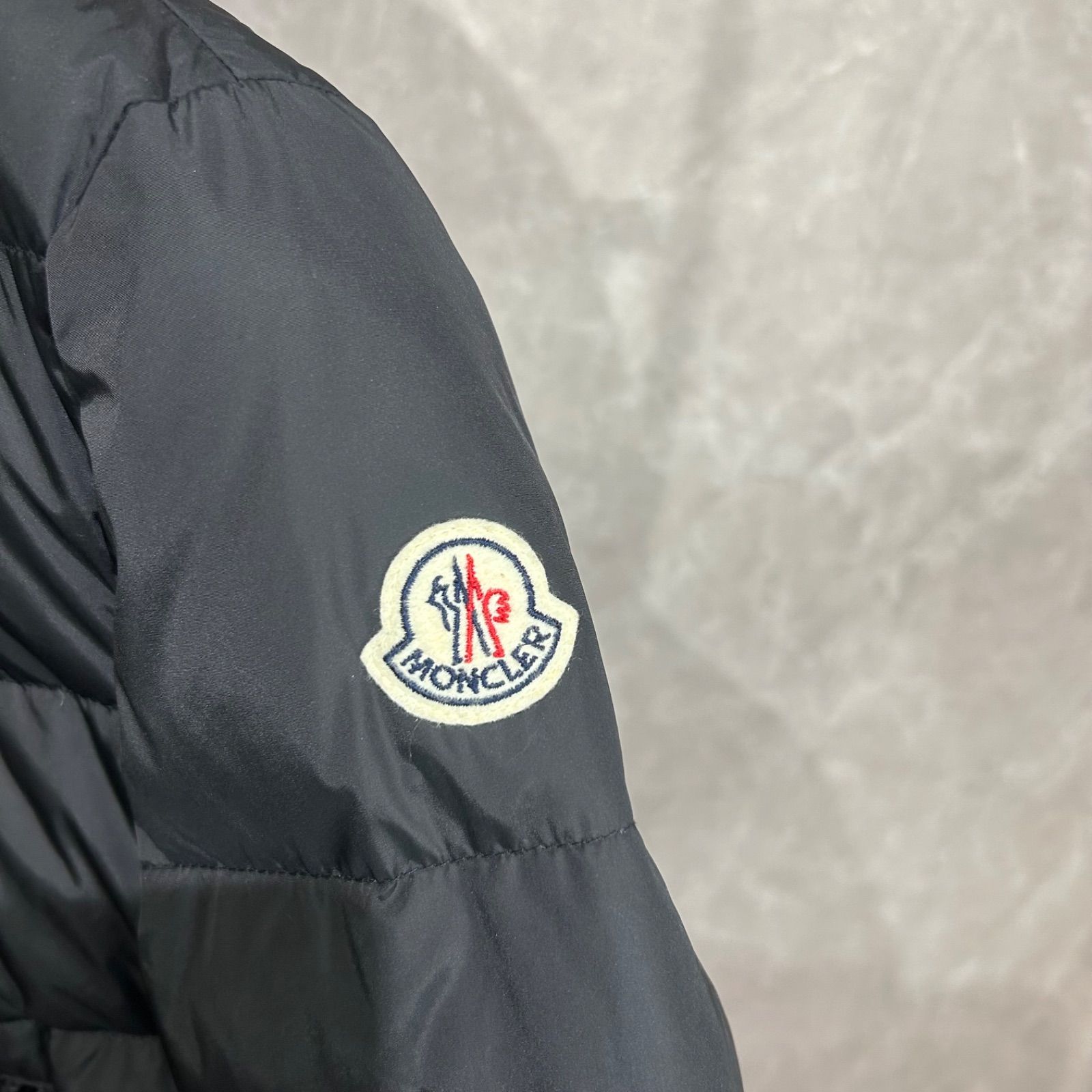 MONCLER モンクレールペプラムネセアNESEAダウンジャケット黒0 - メルカリ