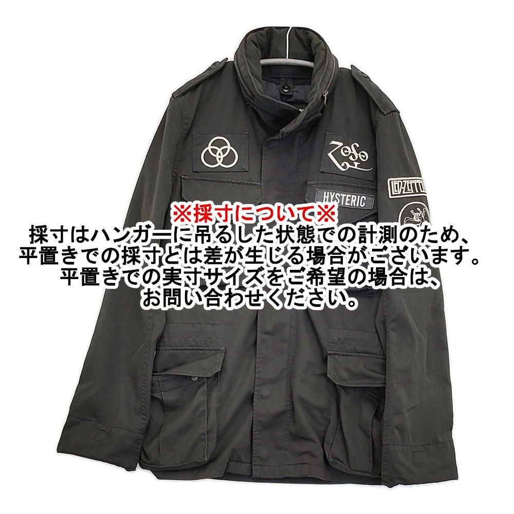 HYSTERIC GLAMOUR LED ZEPPELIN M-65 レッドツェッペリン ライナー
