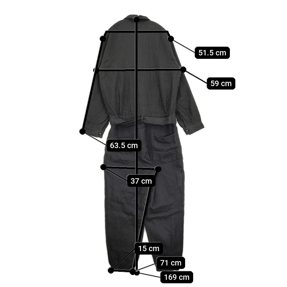 COMOLI 新品 カシミヤシルク オールインワン サイズ3 定価198000円 C03