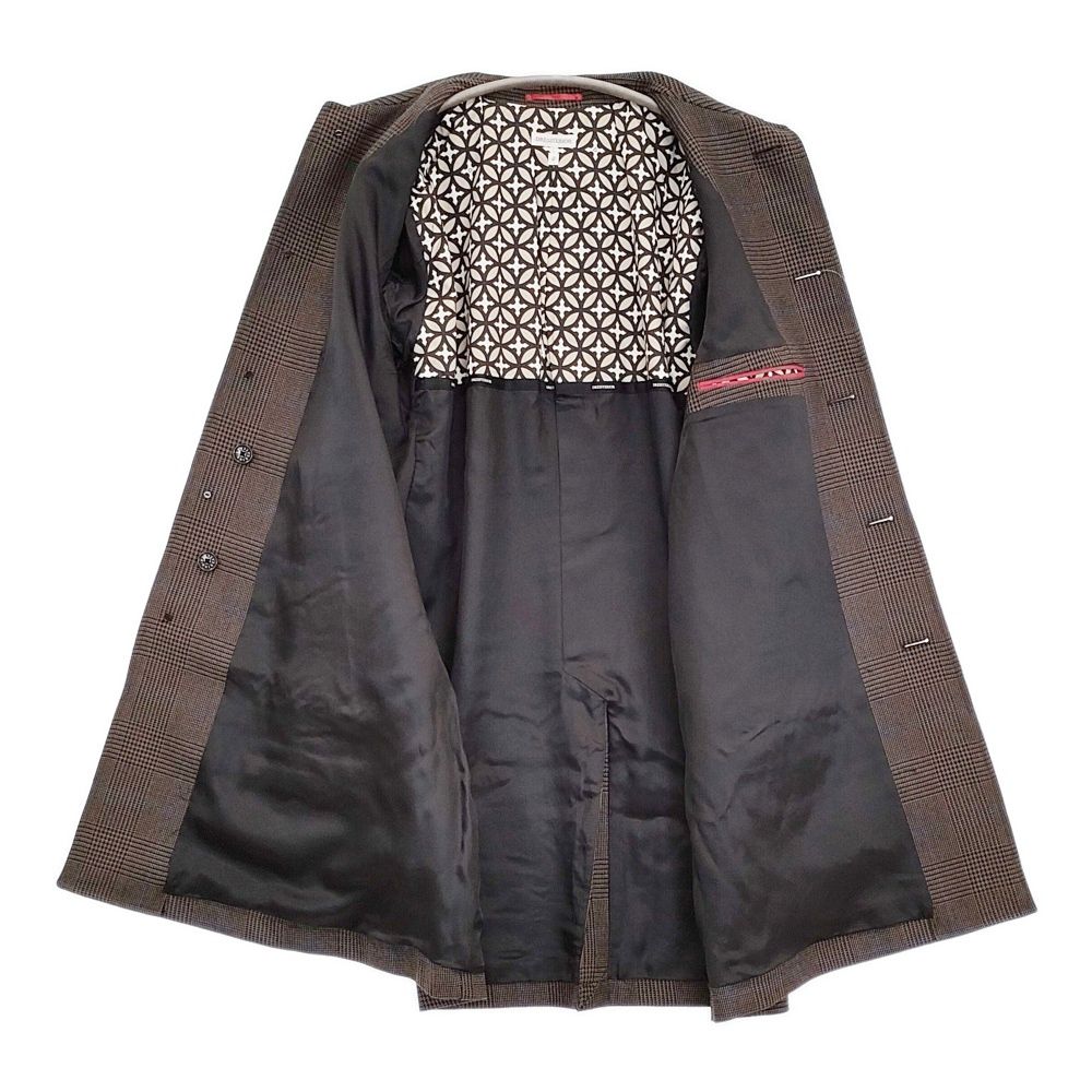 DRESSTERIOR オーバーペーンチェックバルマカーンコート サイズS 定価