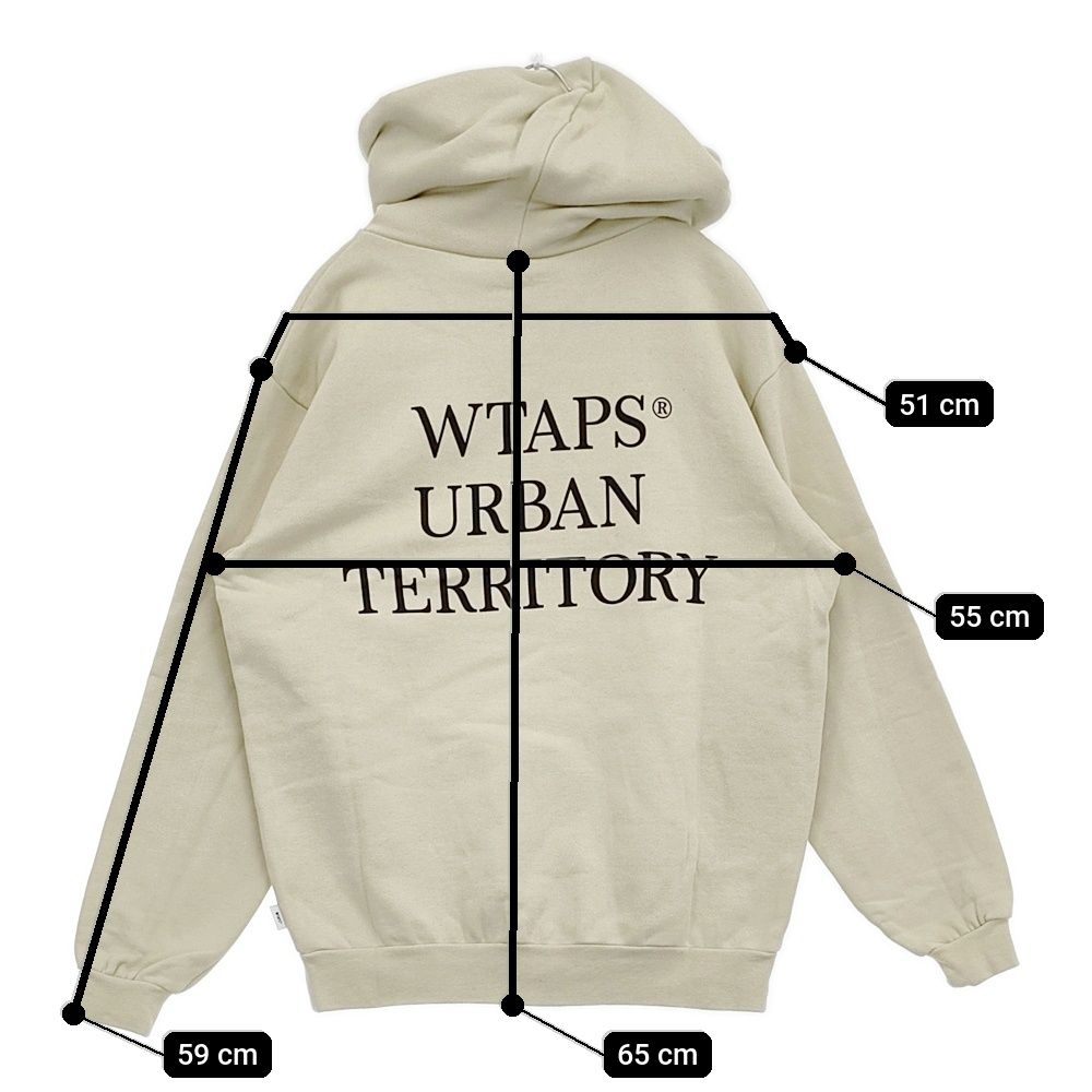 WTAPS WUT URBAN TERRITORY HOODY SCREEN サイズ02 裏起毛 プル