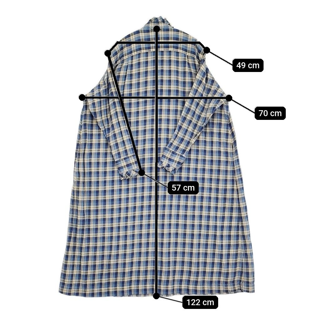 45R/45rpm インドネルのタックフリルドレス 定価47300円 インド製