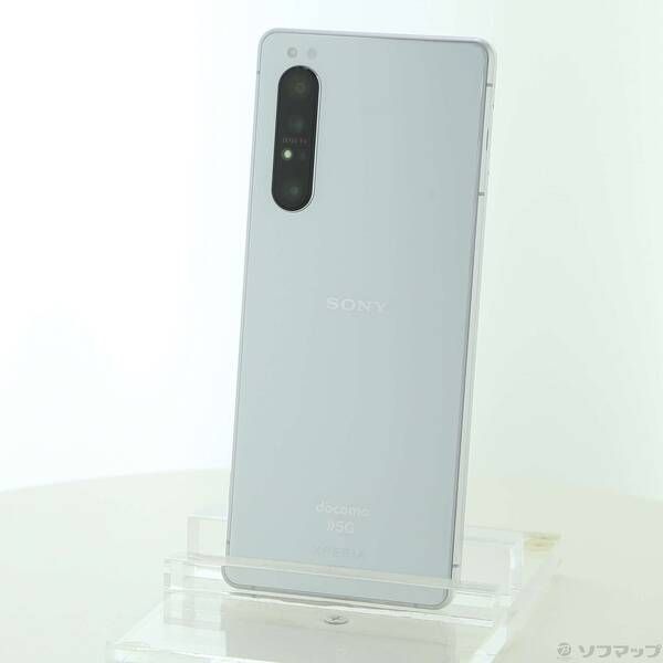 中古品〕 Xperia 1 II 128GB ホワイト SO-51A docomoロック解除SIM