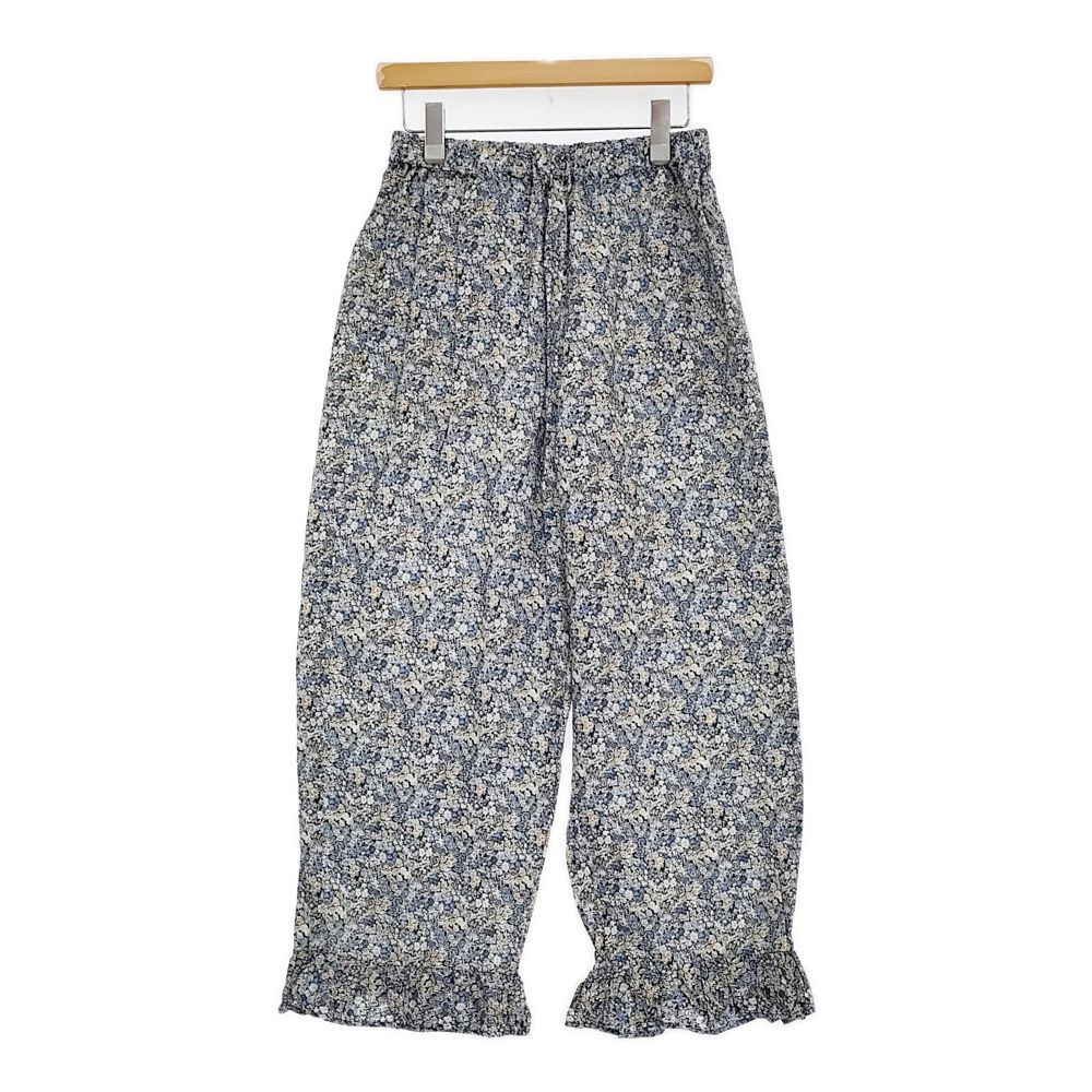 nest Robe リネンリバティフリルパンツ 花柄 定価31900円 01251-1060