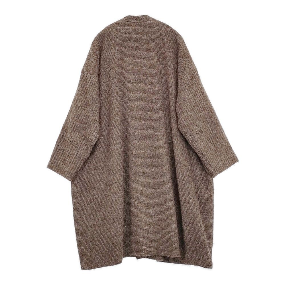 Jurgen Lehl ヨーガンレール　ロングコート トグルボタン ノーカラー 美品 ヨーガンレール JURGEN LEHL ノーカラー ロング コート ウール