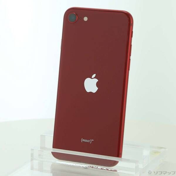 中古品〕 iPhone SE 第3世代 128GB プロダクトレッド MMYH3J／A SIM