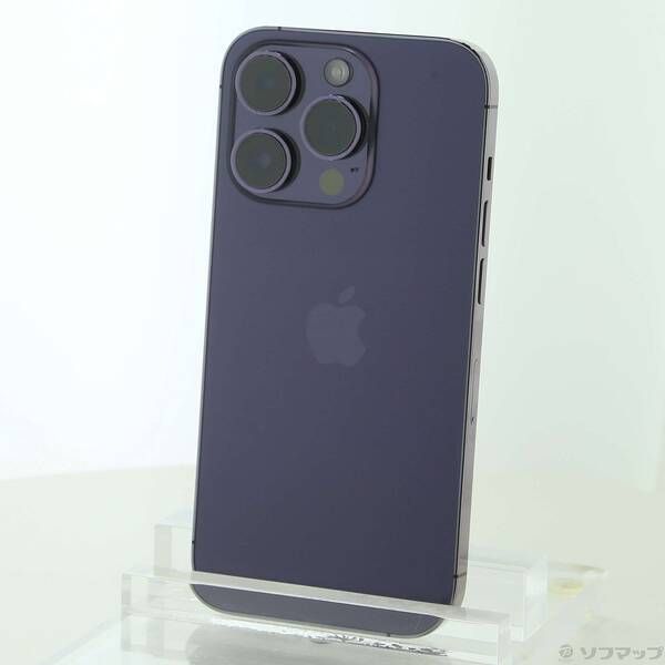 低価，定番 〔中古品〕 iPhone14 Pro 256GB ディープパープル MQ1E3J／A SIMフリー【198】 スマートフォン本体