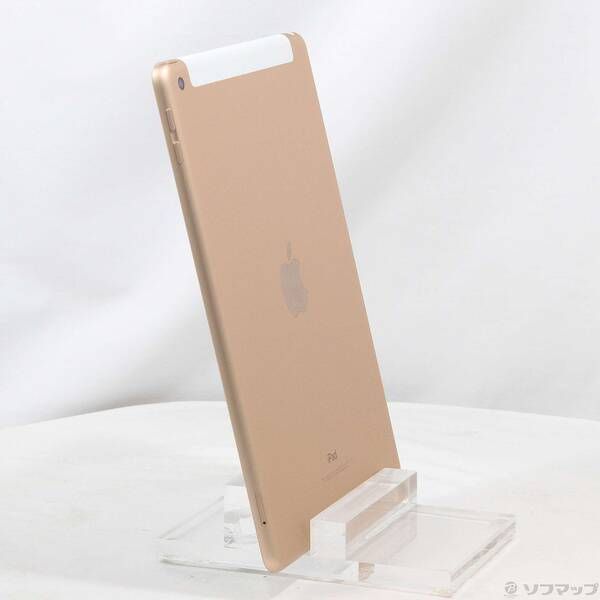 中古品〕 iPad 第6世代 32GB ゴールド MRM02J／A docomoロック解除SIM