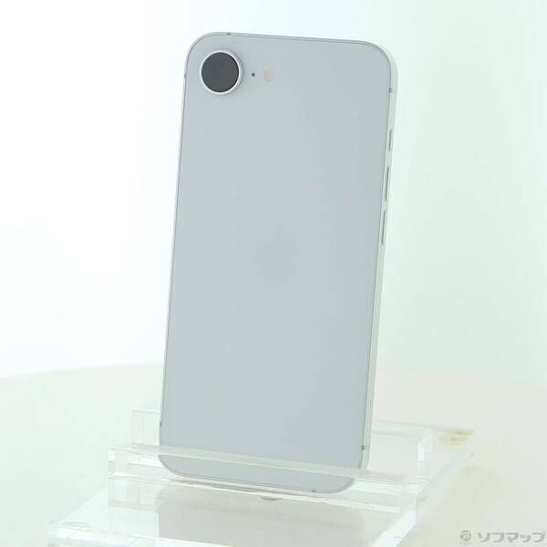 中古品〕 iPhone16e 128GB ホワイト MD1R4J／A SIMフリー【348】