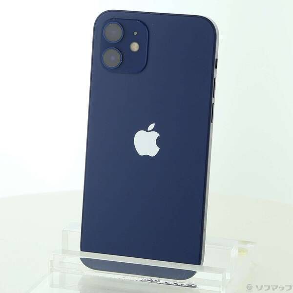 【正規品，爆買い】 〔中古品〕 iPhone12 128GB ブルー MGHX3J／A SIMフリー【349】 スマートフォン本体