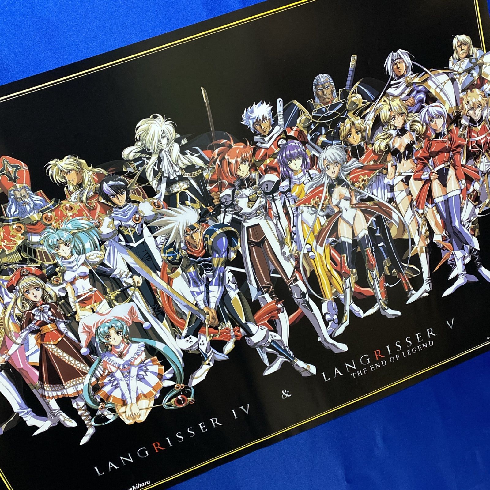 ラングリッサーIV & ラングリッサーV THE END OF LEGEND B2ポスター