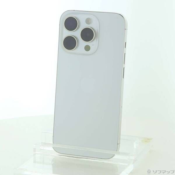 1円 Apple iPhone 15 Pro MTUD3J/A 256GB ホワイトチタニウム SIM